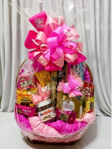 Cesta com Nutella e Ferrero